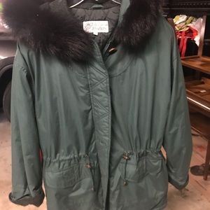 Women’s hooded anorak coat